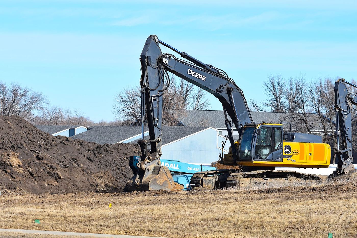 Excavation for septic work near Greer
